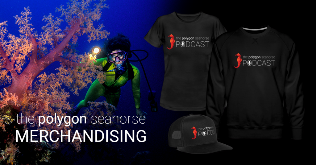 the polygon seahorse merchandising